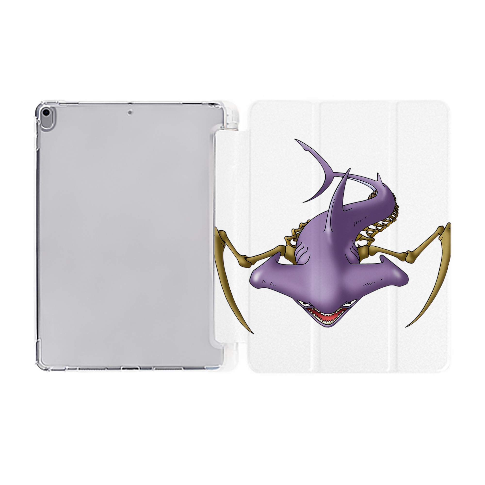 （画像用） ドラゴンクエスト Doragon Kuesuto Dragon Quest IPad ケース ペン収納付き 三つ折りスタンド PUレザー×シリコン 対応機種9.5/10.5/10.9インチ